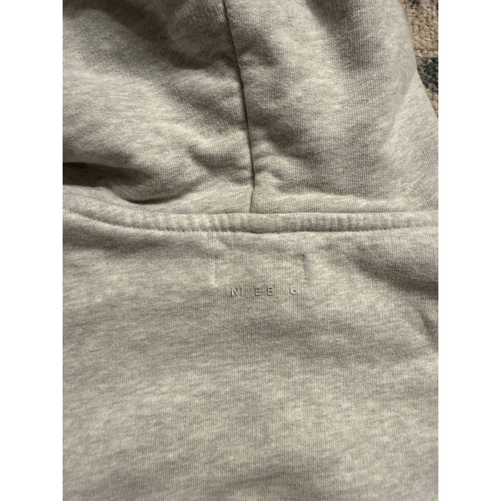 Anine Bing Tyler Hoodie Heather Grey Size Small Excellent Condition - Picture 7 of 7